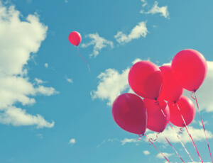 Photo of balloons and sky